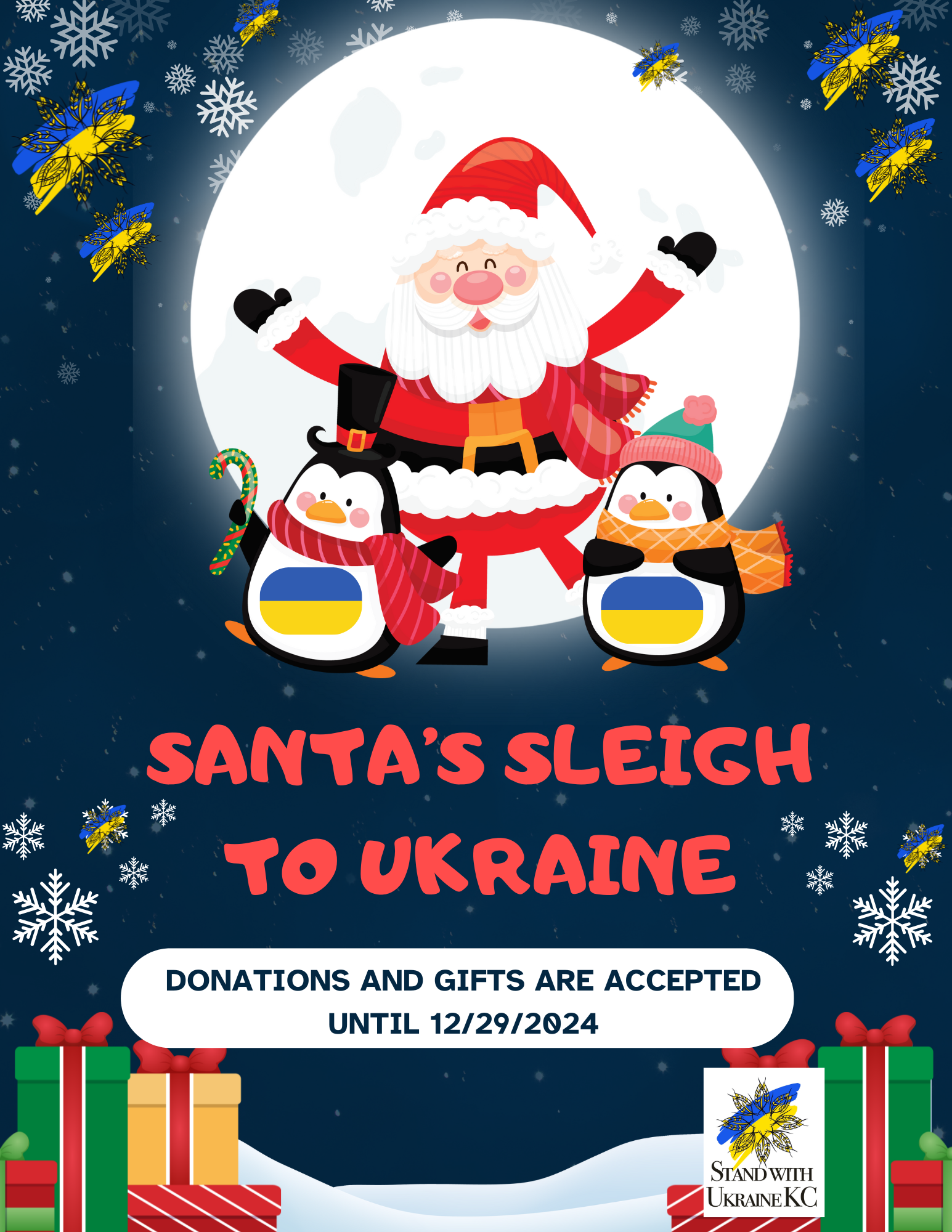 Santa’s Sleigh To Ukraine